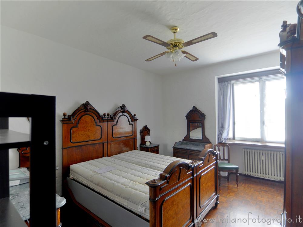 Milan (Italy) - Bed room with furniture from the early 1900s